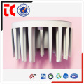 China OEM personalizado feito de alumínio redondo branco radiador die casting